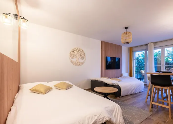 Disneyland-Charmant Appartement 8 Personnes-Terrasse-Gare-Parking