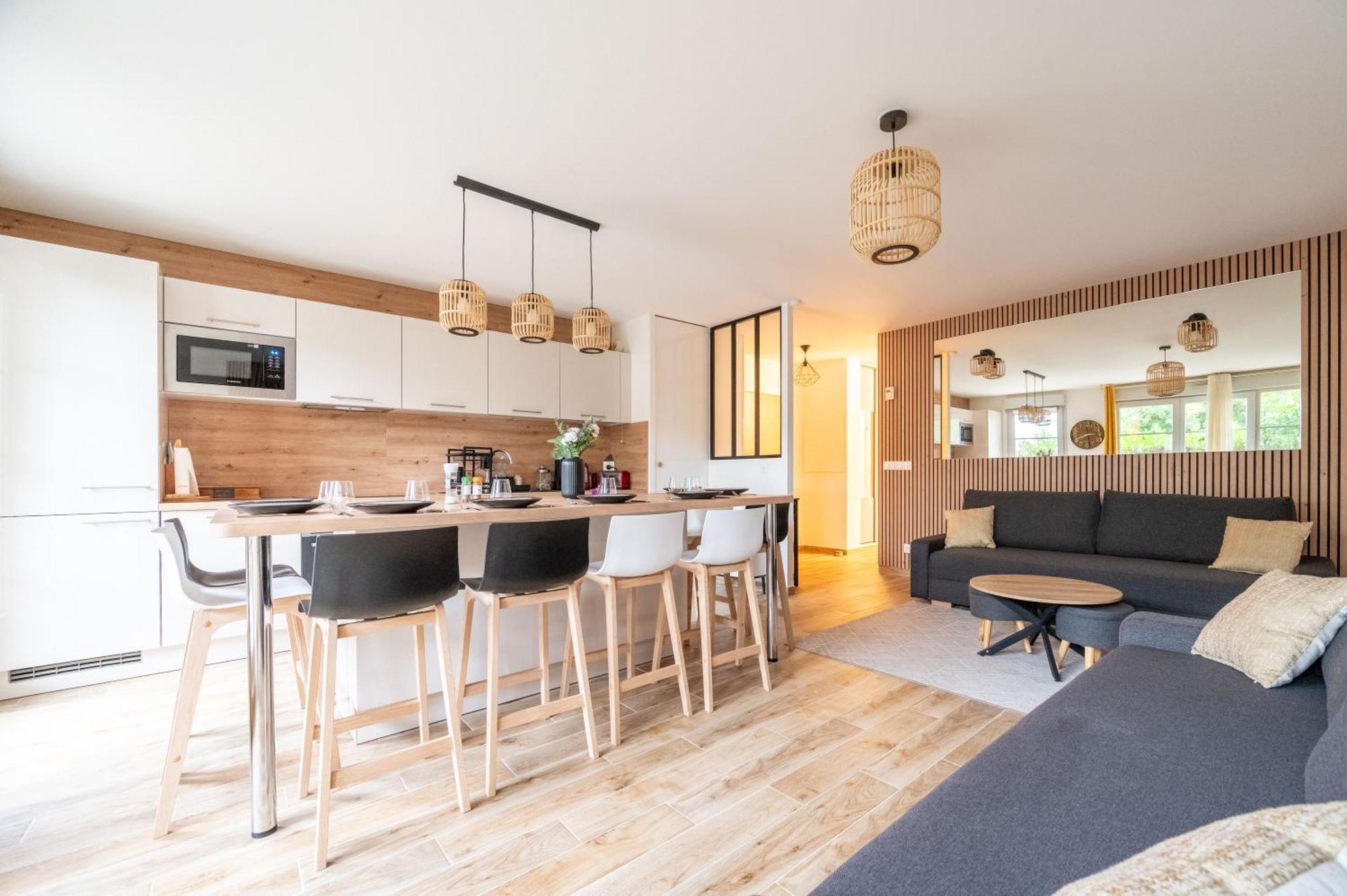 Apartamento Disneyland-charmant 8 Personnes-terrasse-gare-parking