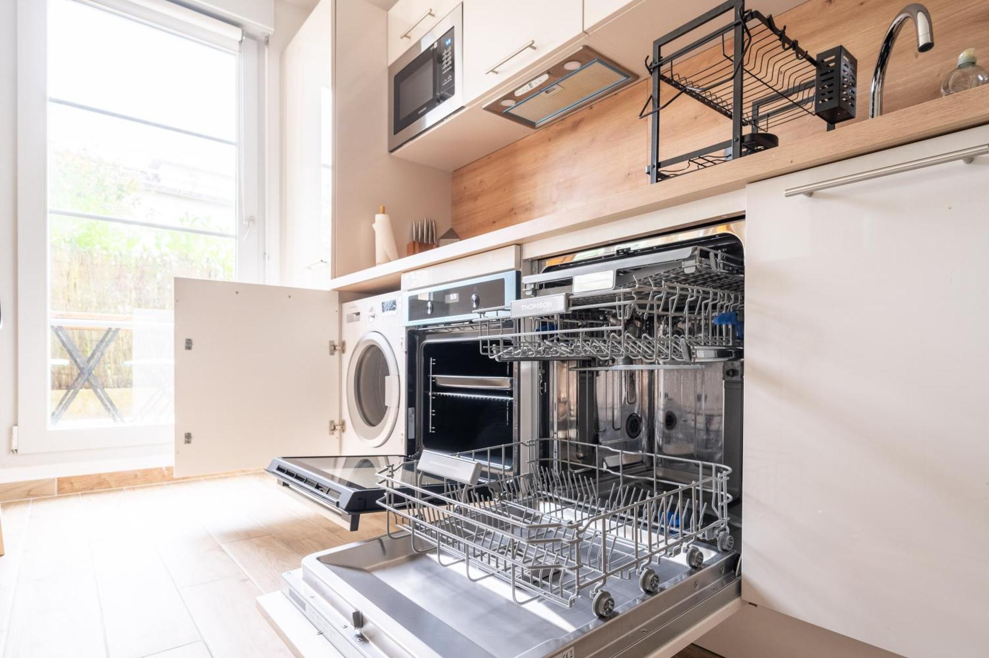 Apartment Disneyland-charmant 8 Personnes-terrasse-gare-parking Montévrain